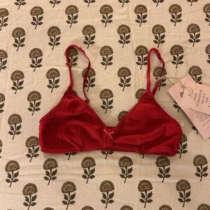 Christy Dawn Red Bra